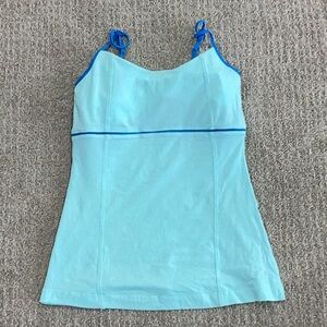 lululemon athletica Light Blue Tank Top